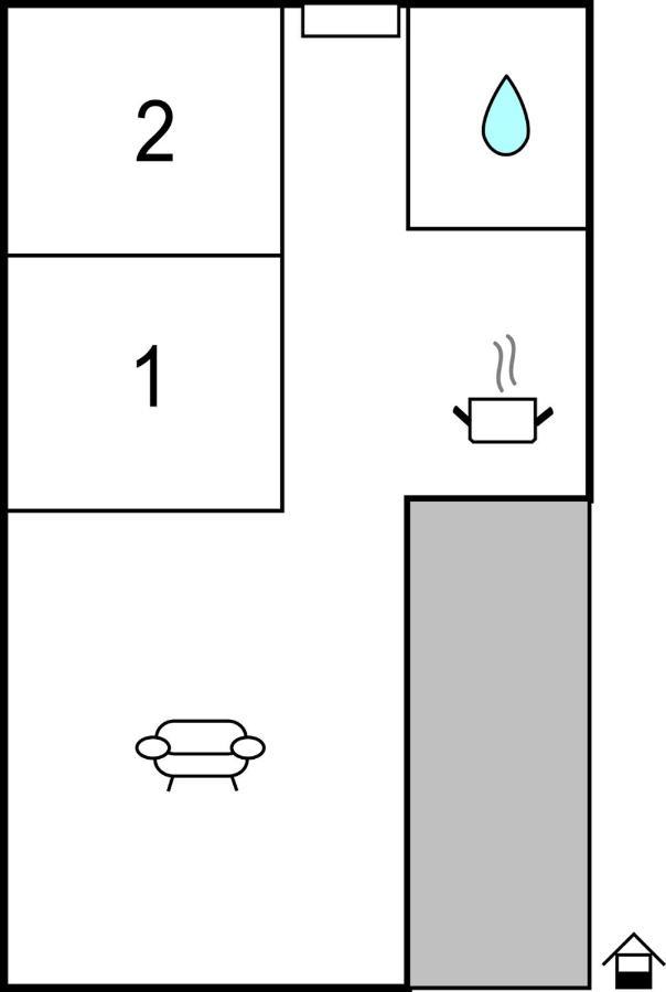 2 Bedroom Lovely Home In Koepingsvik Екстериор снимка